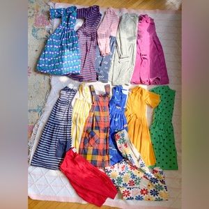 Hanna Andersson and Primary Girls 8 Dress Lot